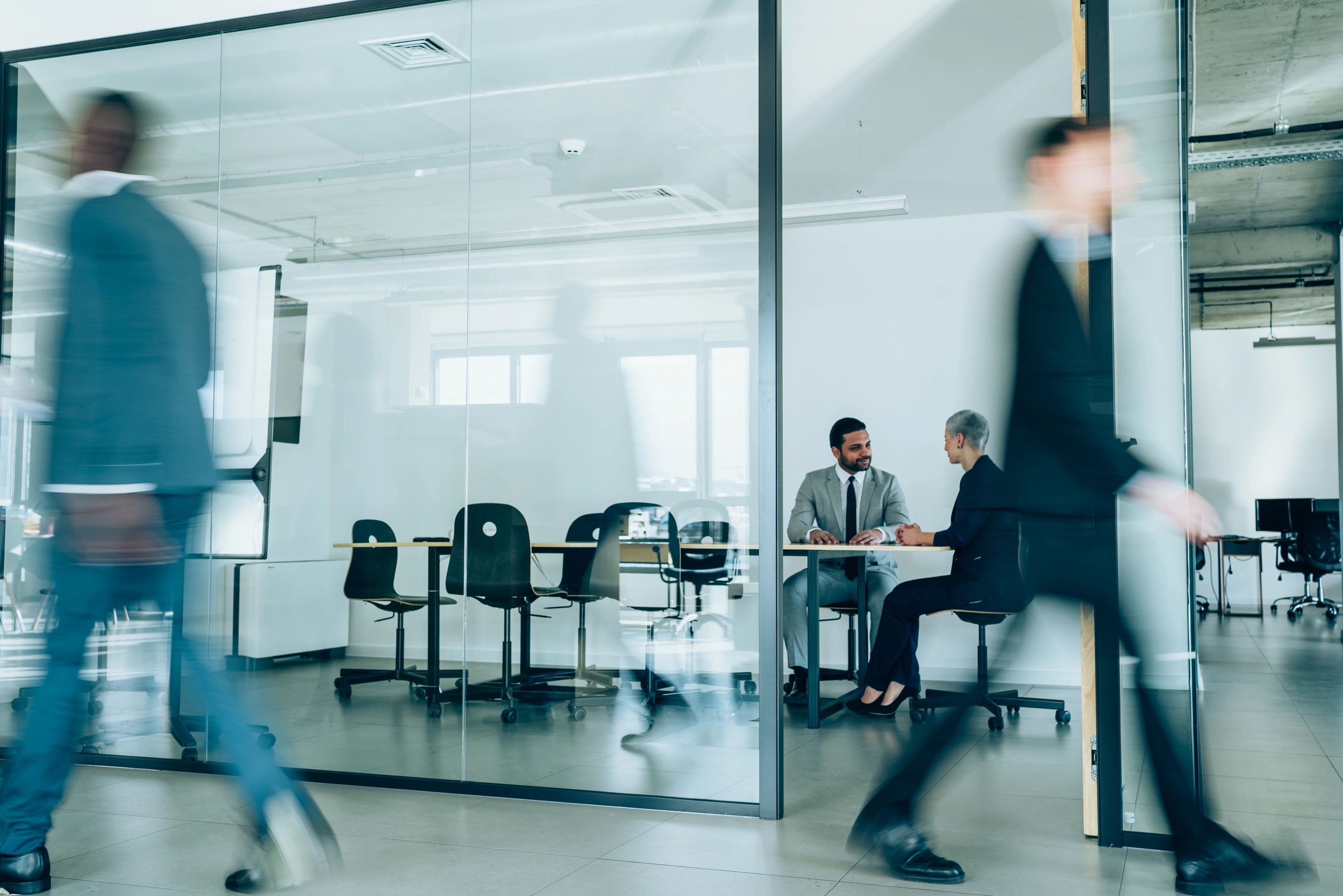 Modern office representing compliance consulting and business transparency