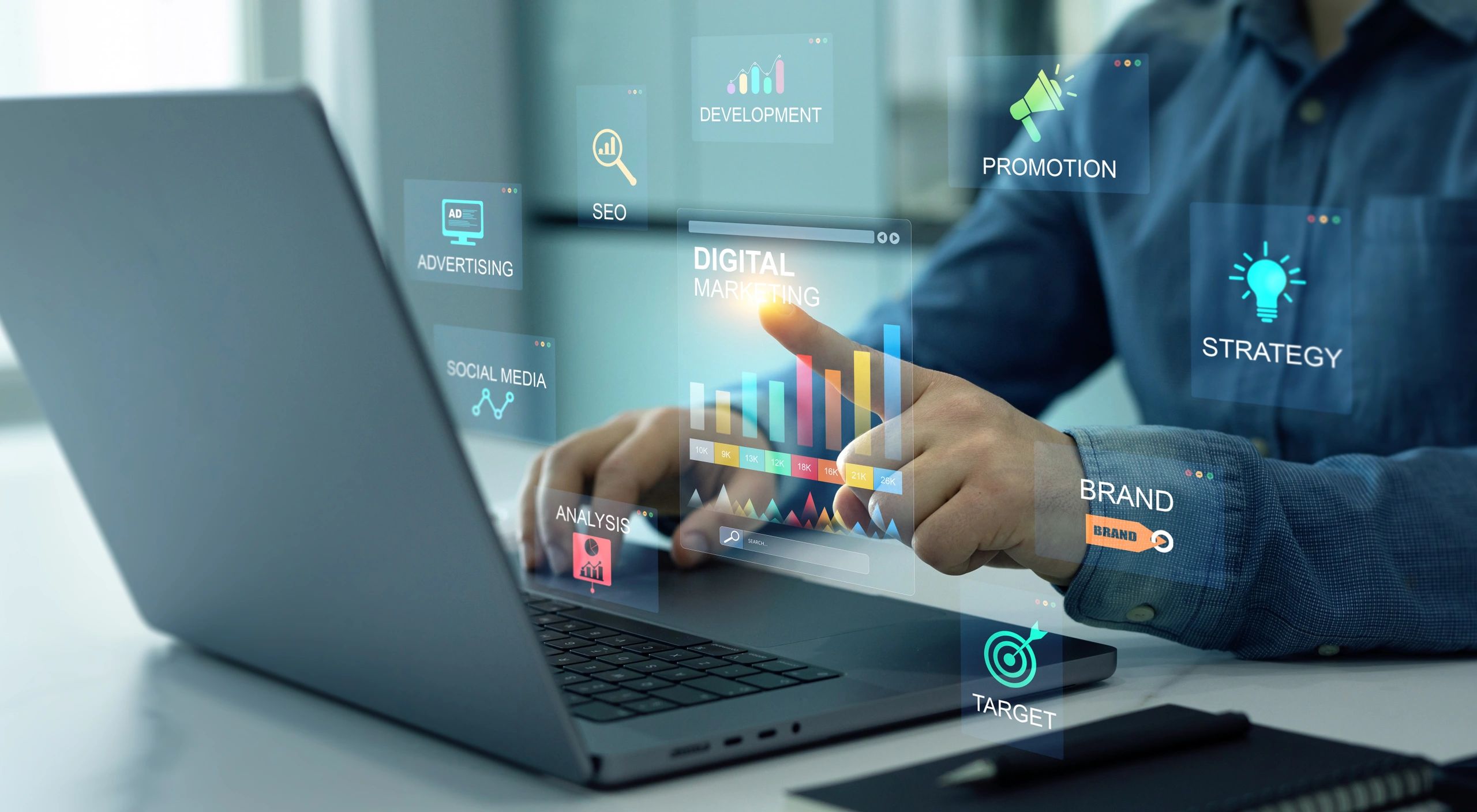 digital marketing team meeting